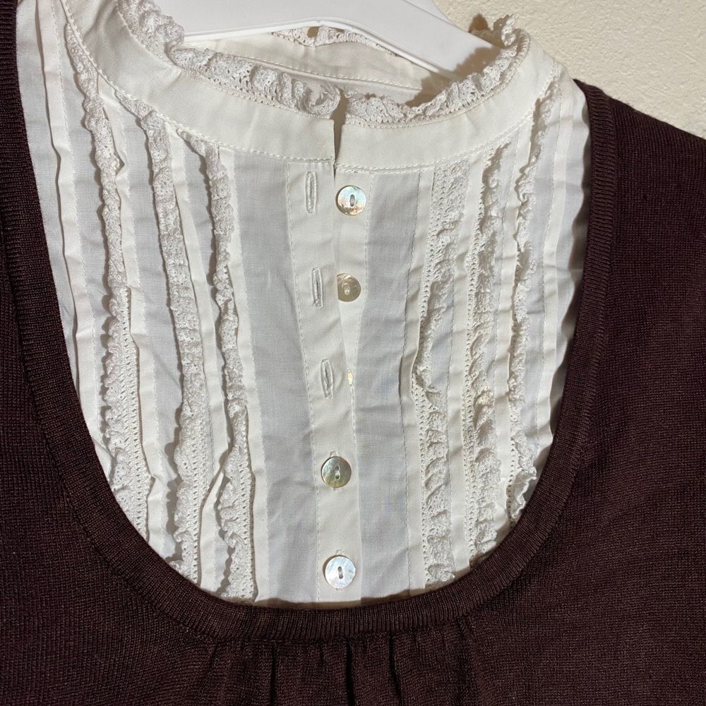 Notations Layered‎ Sweater - Picture 8 of 9